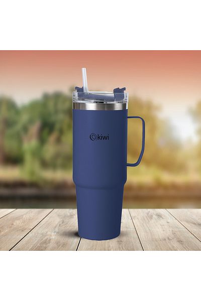 Kiwi Kt-8659 Thermos Cup with Straw 0.9 Lt