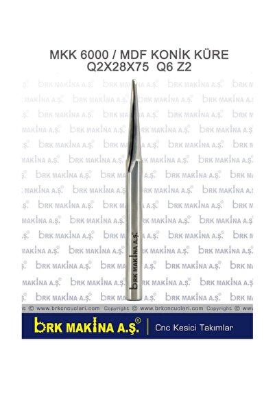 BRK MDF-AHŞAP KONİK KARBÜR FREZE