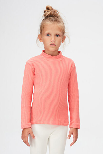 LOVETTI Salmon Girl Half Fisherman Camisole Long Sleeve T-Shirt