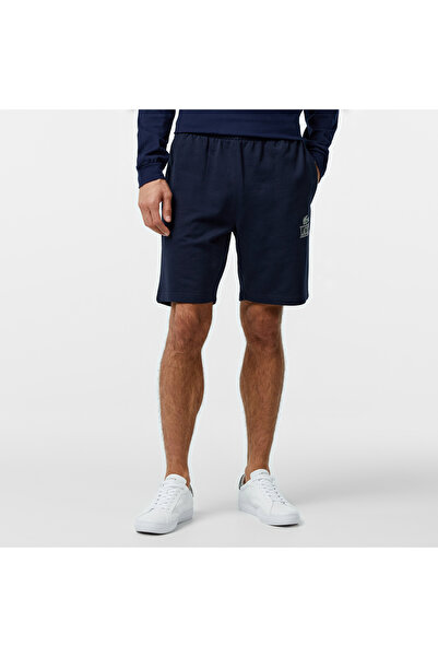 Lacoste Signature Print Erkek Siyah Şort