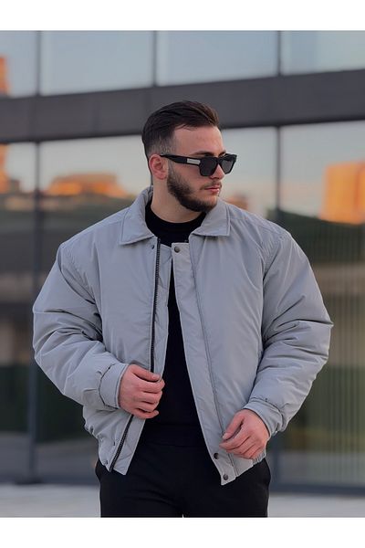 KINGAF ΑΝΔΡΙΚΟ ΔΕΡΜΑΤΙΝΟ ΠΑΝΤΕΛΟΝΙ OVERSIZE