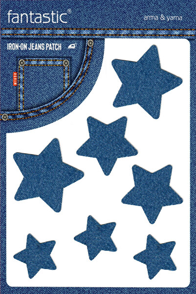 FANTASTIC ARMA Ütü Ile Yapışan Kot Arma Patch Kot Yaması Denim Jeans Onarım &...