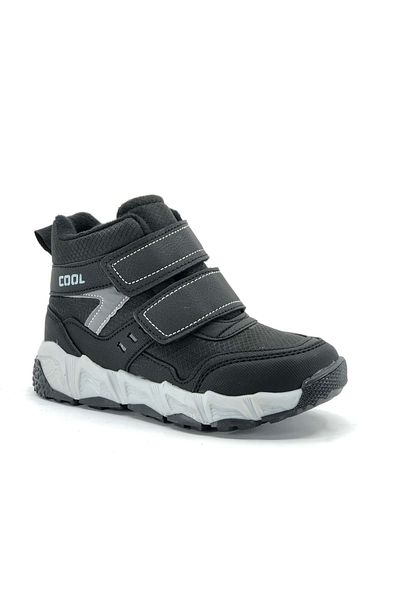 Kids Club Shoes Cool Kids Hunter SoftShell Outdoor Παιδικές Unisex Μπότες ΜΑΥΡΟ