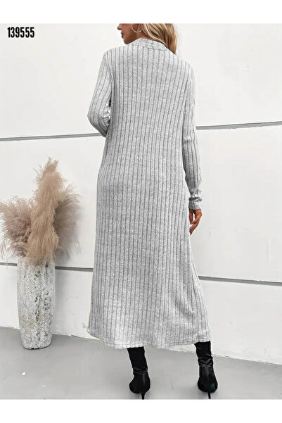 JANES Women's Raised Camisole Dress and Long Sleeve Cardigan Stylish Two-Piece Set