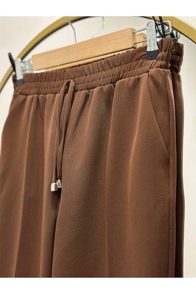 Ebrar Store Asian Carrot Leg Trousers-Mt1444 Coffee