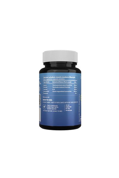 Aadar Re-lax Capsule for Constipation Relief 60 Capsules Pack of 2