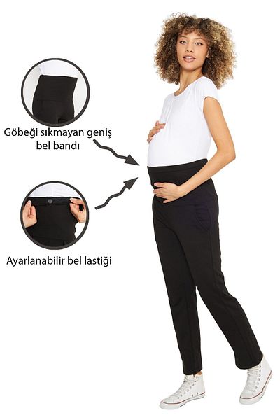 Luvmabelly - Myra8600 - Knitted Maternity Sweatpants