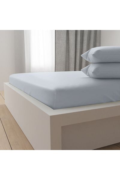Hotel Linen Klub 350TC Cotton 3-Piece King Fitted Sheet Set - Luxury and Hotel Quality, Deep Pocket for a Perfect Fit