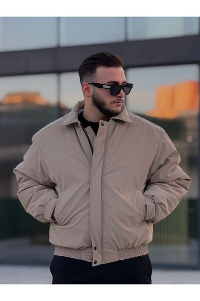 KINGAF ΑΝΔΡΙΚΟ ΔΕΡΜΑΤΙΝΟ ΠΑΝΤΕΛΟΝΙ OVERSIZE