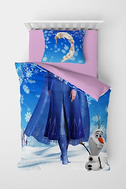 MonoHome Elsa 3D Pamuk Saten Çocuk Nevresim Takımı