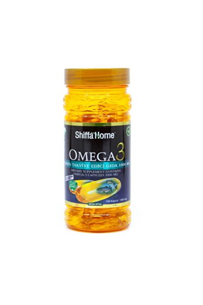 Shiffa Home Omega-3 1000 Mg 100 Adet Soft Jel Kapsül