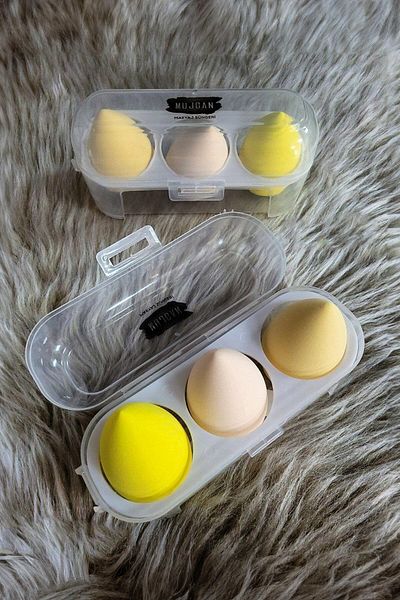 MUJGAN 3-Pack Beauty Blender - Makeup Sponge