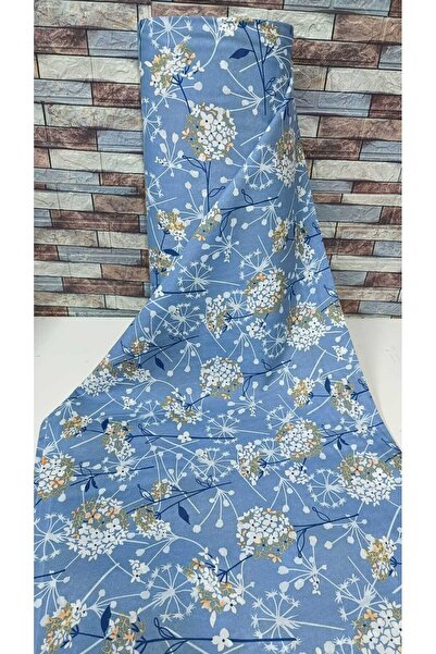 Gasel Home NEVRESİM ÇARŞAFLIK METRELİK KUMAŞ PAPATYA DESEN