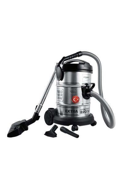 İMPEX Turkish Vacuum Cleaner, 21Ltr, Metal Body,  For Home And Office Cleaning 21 L 2200 W VC 4708
