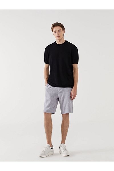 LC Waikiki Ανδρικό πλεκτό πουλόβερ New Season Crew Neck κοντομάνικο - S54832Z8