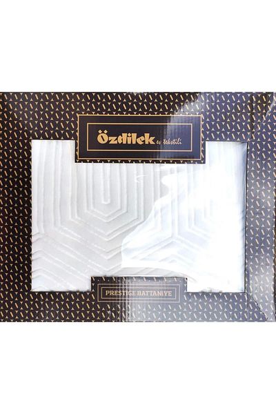 NİVEMESHOME Nivemeshome Double Prestige Bone Blanket Özdilek