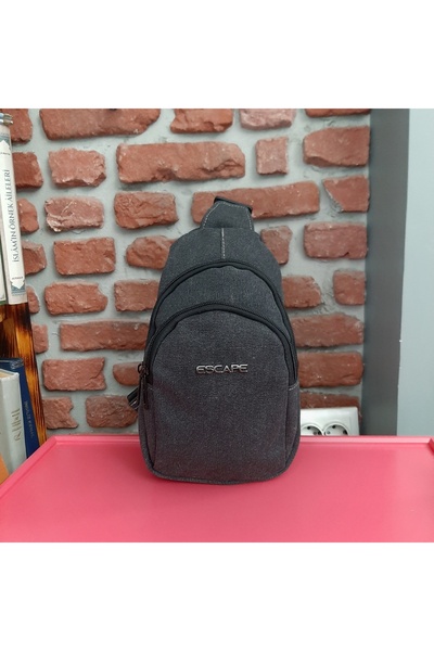 ESCAPE Kanvas Çapraz Göğüs Çantası 3520 Gvn-0070