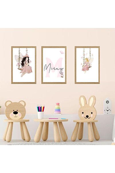 Printbox TABLO CU CADRU CAMERĂ COPII - 3 BUC
