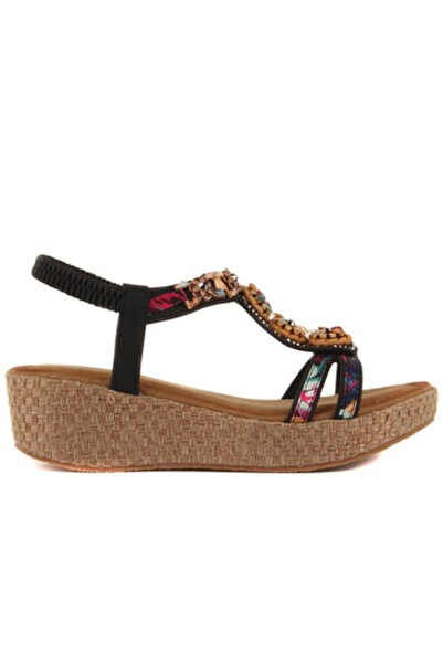 Guja Sandalet 24y155 Siyah