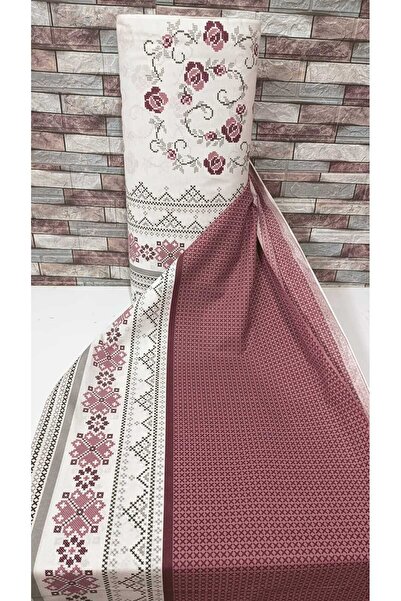 Gasel Home 1 TOP ( 30 Metre ) Nevresimlik Çarşaflık Metrelik Kumaş Kanaviçe D...