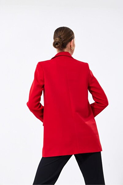 Fovere Blazer pentru femei cu șase nasturi