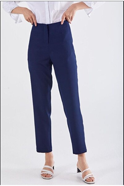 Doque 59058 Önden Fermuarlı Klasik Dar Paça Pantolon Qys 59058 Pantolon #23-063