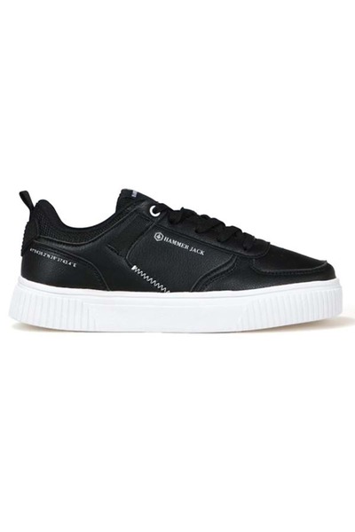 Hammer Jack 101-22144 Wie Unisex Spor Ayakkabı SİYAH-BEYAZ
