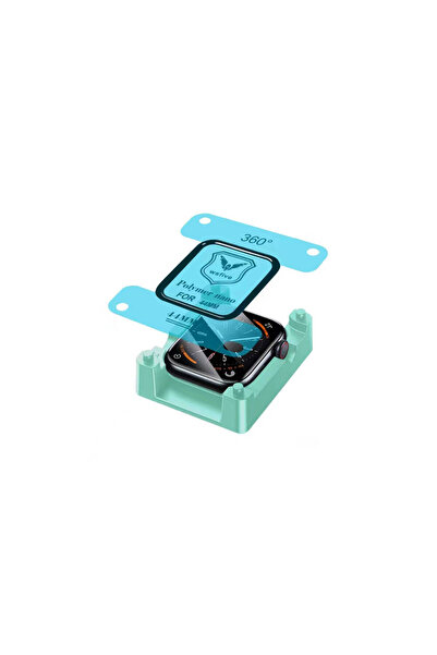 Techaks Watch 44mm Polymer Nano Screen Protector + Easy Application Apparatus...