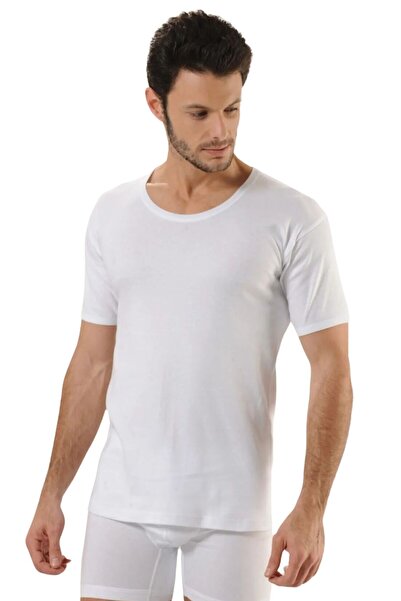 Eritqaa Cotton Crew Neck Men's Undershirt - Casual Comfort and Elegance