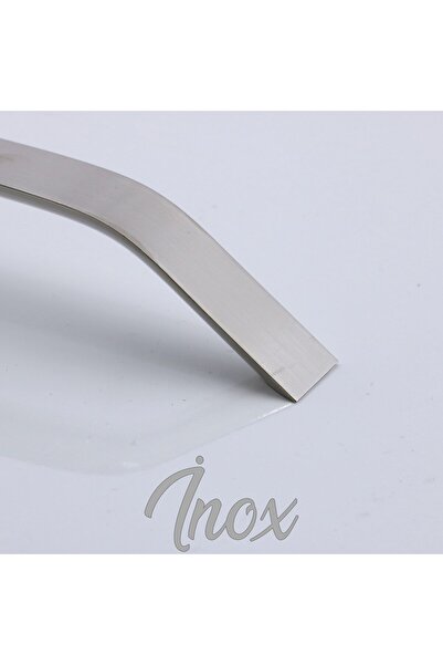 Badem10 Mâner Şahin Metal Inox 224 Mm Mobilier Bucătărie Sertar Dulap Dulap Ușă Mânere Mâner 22,4 Cm