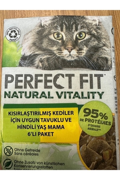 Perfect Fit hindilive tavuklu kısır yaş mama
