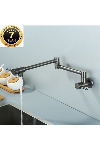 OEM New Model Anthracite Color Kitchen Stove Top Faucet Pot