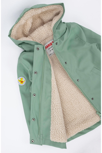 Haribo Hari̇bo Pu 406 Unisex Children's Khaki Coat