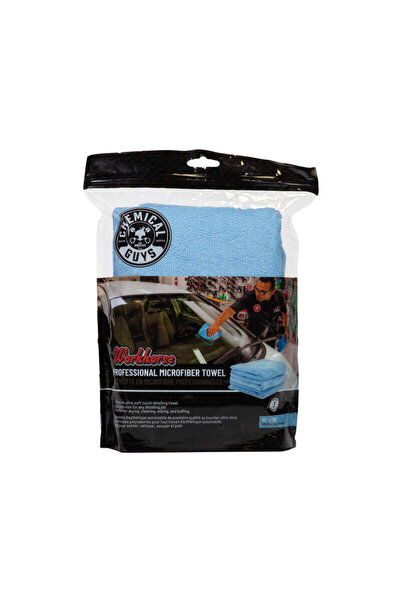 CHEMICAL GUYS منشفة Workhorse Professional المصنوعة من الألياف الدقيقة باللون...