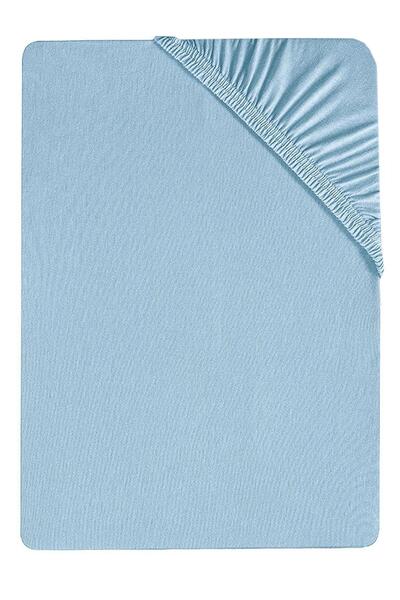 COTENCONCEPT 2 Pieces Plain Cotton Single 80 X 200 X 30 cm Elastic Combed Bed Sheet