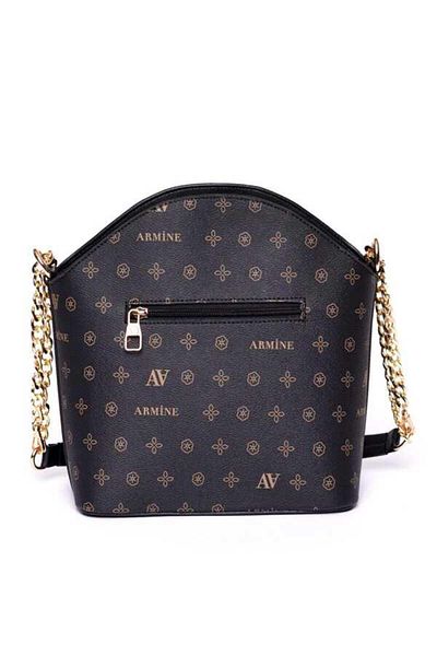 Armine Black Printed 102 Women's Bag