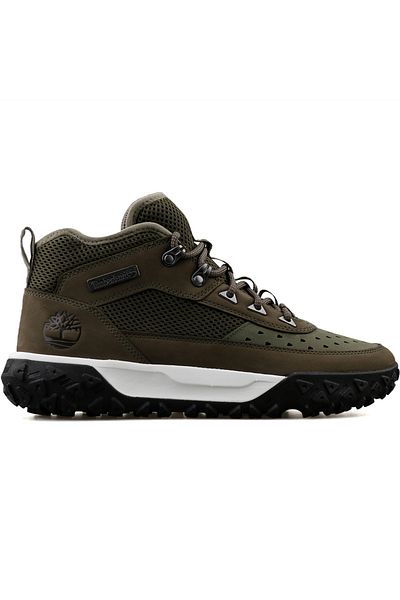 Timberland Greenstride Motion 6 - حذاء خارجي مصنوع من جلد سوبر أوكس بلون كاكي
