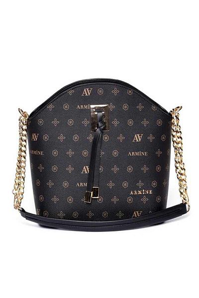 Armine Black Printed 102 Women's Bag