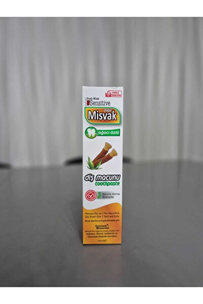 Fresh White FRESH WHİTE MİSVAK AĞACI ÖZLÜ DİŞ MACUNU 75ML 120GR