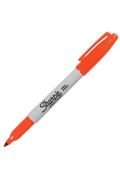 Sharpie Permanent Round Tip Marker Orange 1741397