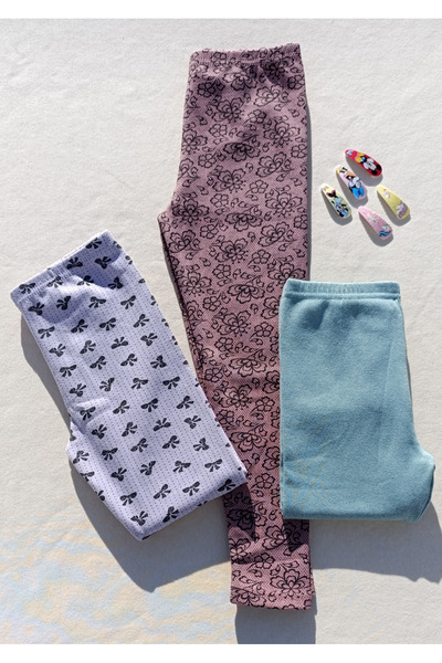 siyalife Devojke zimske 3-pakovanja tajice