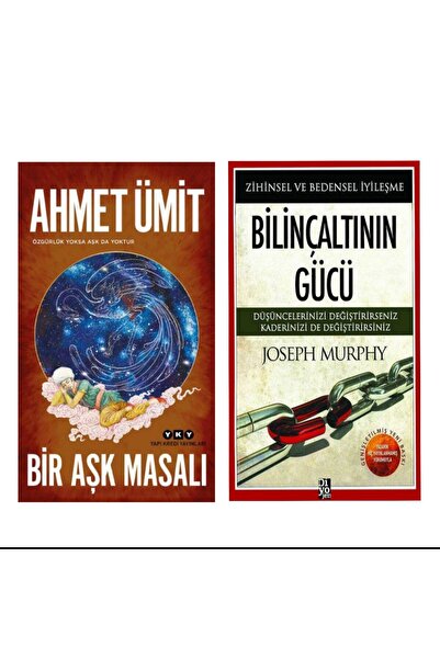 Yapı Kredi Yayınları Bir Aşk Masalı - Ahmet Ümit Bilinçaltının Gücü - Joseph ...