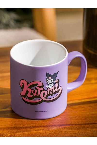 LC Waikiki Lcw Home Mixed Kuromi Printed Ceramic Mug 365 ml