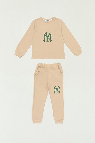 Fulla Moda 100% Cotton Ny Embroidered 3-Piece Boy's Set with Vest