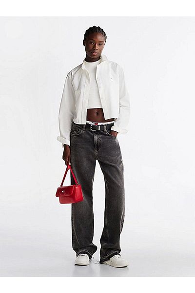 Tommy Hilfiger Tommy Hilfiger dámská popelínová košile tjw crp rlx Ecru