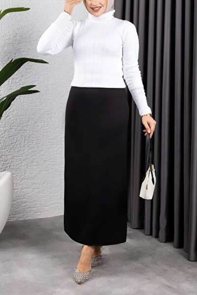 CNG MODA Fusta creion din țesătură Scuba