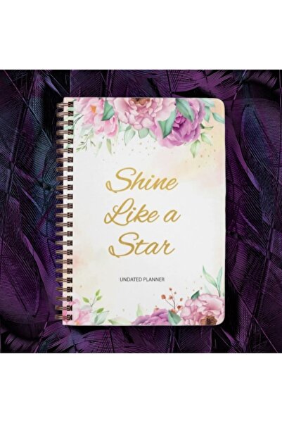 Benim Hocam Yayınları Shine Like A Star Undated Planner Bir Yıldız Gibi Parla...