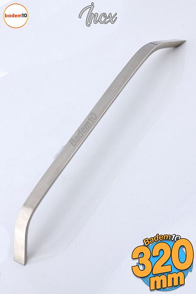 Badem10 Mâner Şahin Metal Inox 320 Mm Mobilier Bucătărie Sertar Dulap Dulap Ușă Mânere Mâner 32 Cm