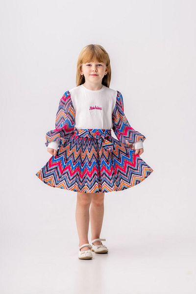HAUSEkids 2-9 Years Old Rana Girl's Skirt Set -Saks