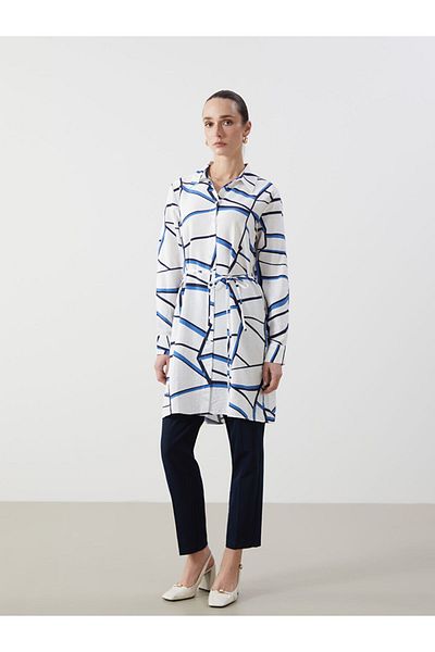 LC Waikiki New Season Patterned Women's Shirt Tunic - S5K444Z8